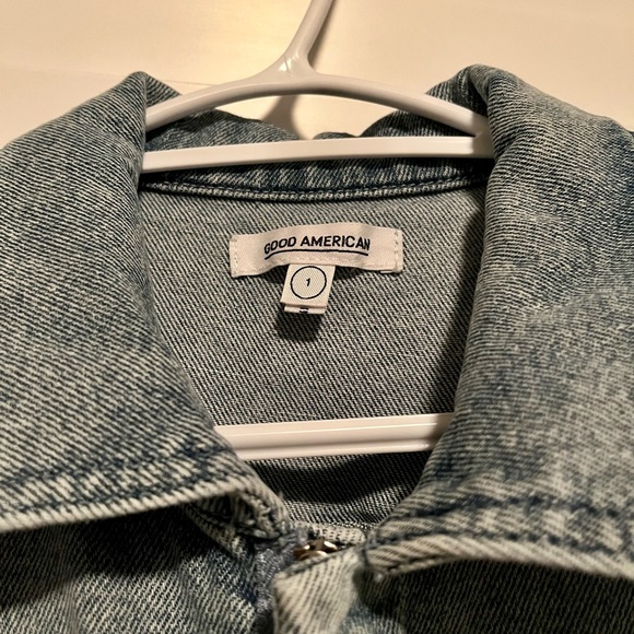 Good American Fit For Success Denim Jumpsuit - Picture 3 of 3